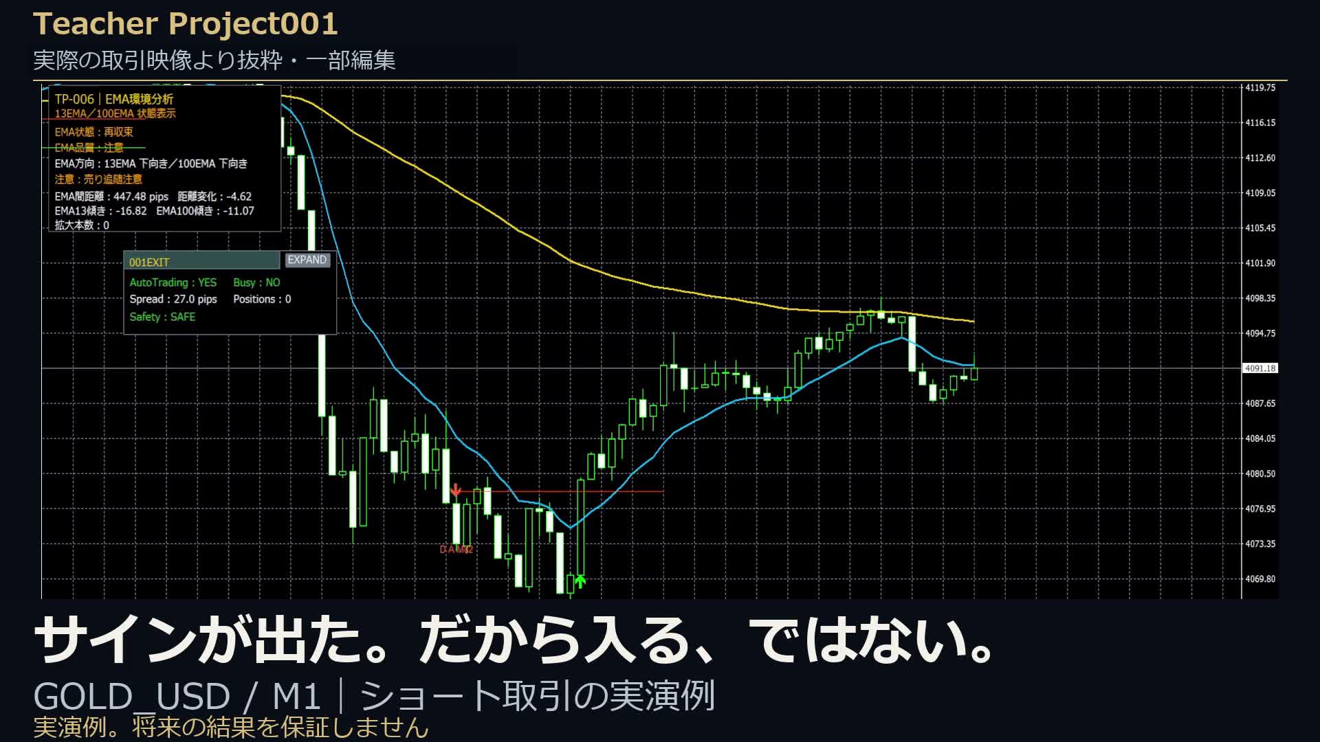 SELL実演75秒の紹介画像。選択するとYouTubeで視聴できます。